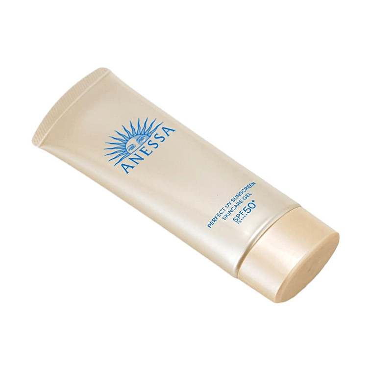 Anessa Sunscreen Perfect UV Skin Care Gel SPF50+ PA++++, 3.17 oz +  Sun Dual Care 6ML 5