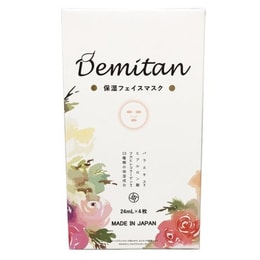 日本晴之良品2D保湿面膜 24ml*4片 玫瑰