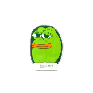 【中国直送】オールドタンの悲しいカエルコラボバスタオル ライトグリーン[許しの緑] 150g 活性化ミディアムスクラブ バランスのとれたスクラブテクスチャー 痛みが苦手な方にも最適 強力な角質除去ツール 家庭用の濃厚な粗いスクラブ[新年の贈り物] 1枚