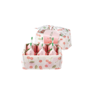 [일본 직배송] 겐키치안, 소케 가문 체리 젤리 (6개입)