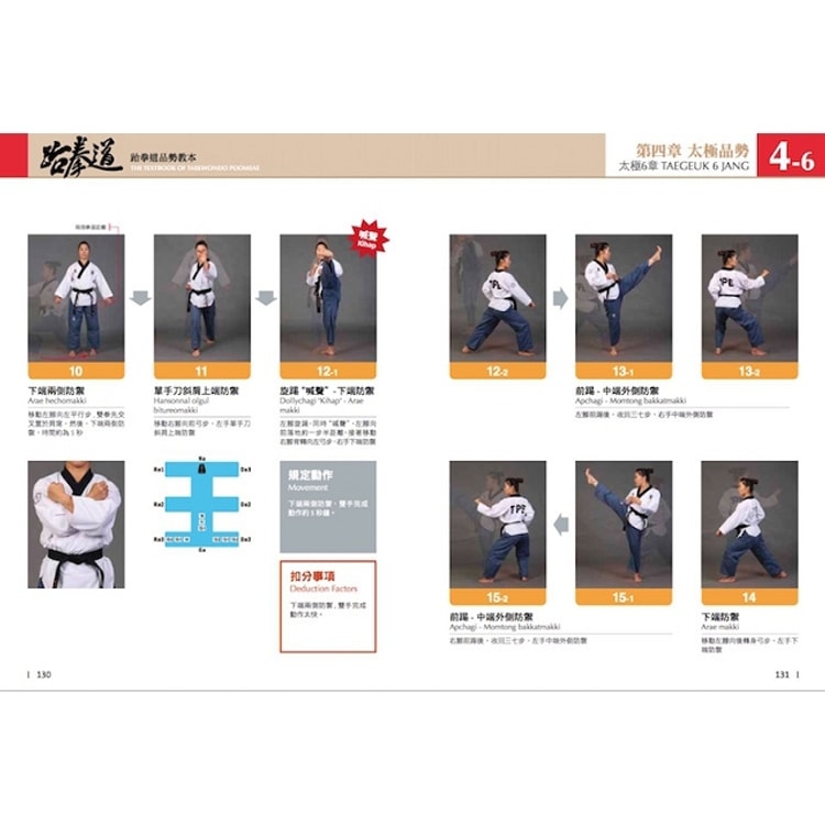 繁體】跆拳道品勢教本- Yami.com