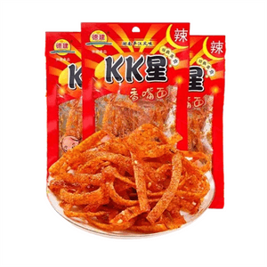 Latiao Hunan Pingjiang Special Spicy Slice Big bag Spicy Silk Spicy Gluten Childhood Nostalgia 36g/ Package *2 Packages