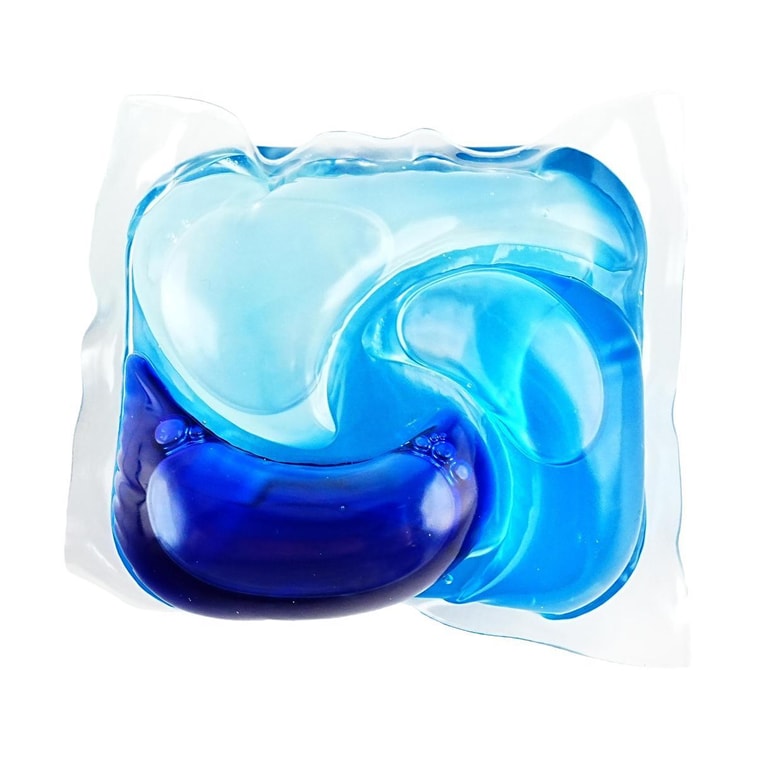 Perles de Gel pour Lessive 4D, 8 Ingrédients Anti-odeurs, Super Nettoyage Recharge 28 pièces 4