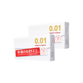 【两盒装】日本SAGAMI 幸福001 超薄安全避孕套 5片入*2