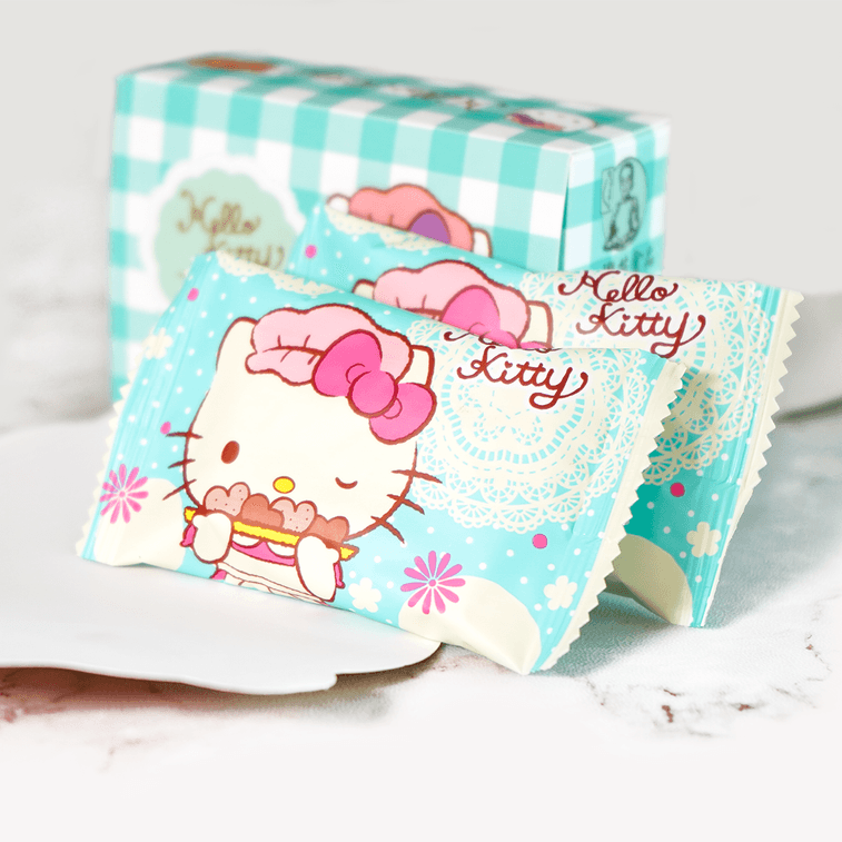 【動漫好物】HELLO KITTY 造型巧克力小曲奇 39g 6