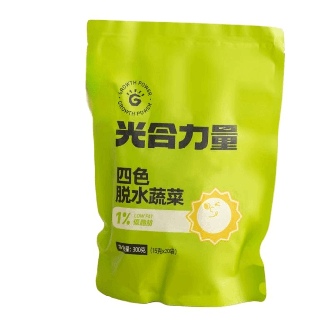 Photosynthesis Power Dehydrated Vegetable Package With Dried Vegetables Mixed 300g*1 Bag