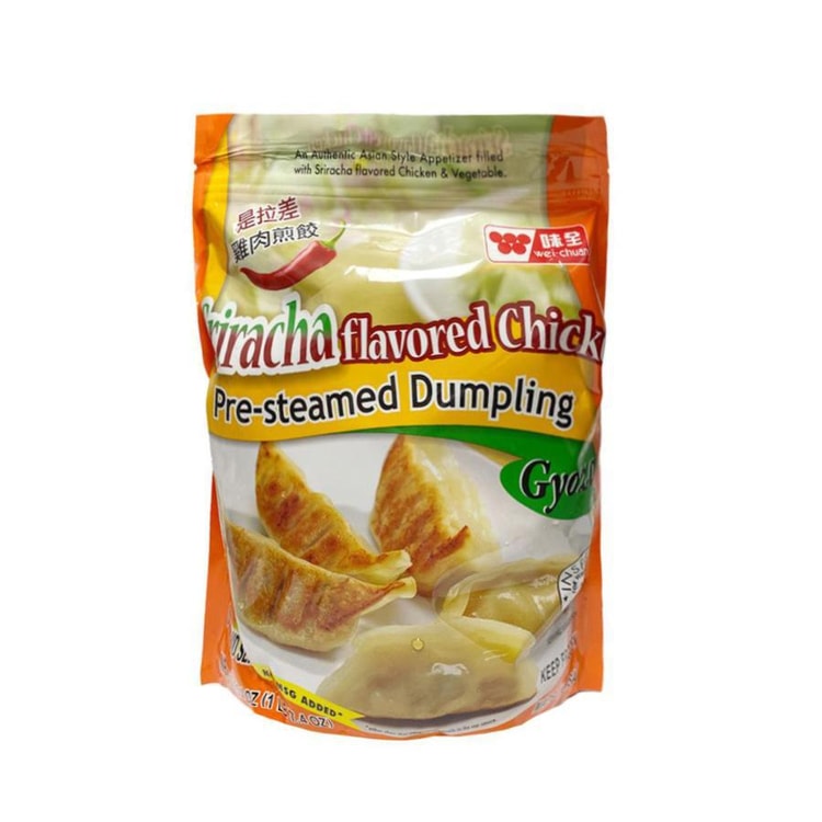 WEIQUAN SRIRACHA FRIED CHICKEN DUMPLINGS 23.4OZ - Yami
