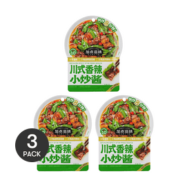 Sichuan-Style Spicy Stir-Fry Sauce , 1.76 oz *3【3 Packs】