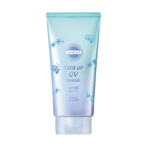 Suncut Tone Up UV Essence, SPF50+ PA++++, 2.82 oz, #Snow White Blue【Brightening Waterproof】