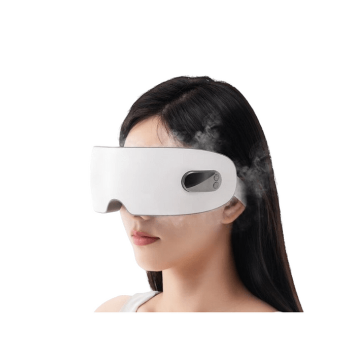 Eye Massager & Eye Care Device Moisturizing Eye Warm Compress Relieves Dryness and Fatigue Nano-Mist Steam Eye Mask Elegant White Single Unit