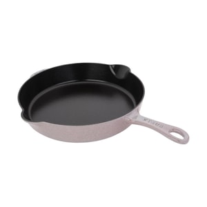 11" Lilac Cast Iron Frying Pan, Multi-use for Steak & Stir-fry