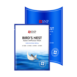 韩国SNP爱神菲 海洋燕窝安瓶精华面膜 水库级补水保湿 10片入