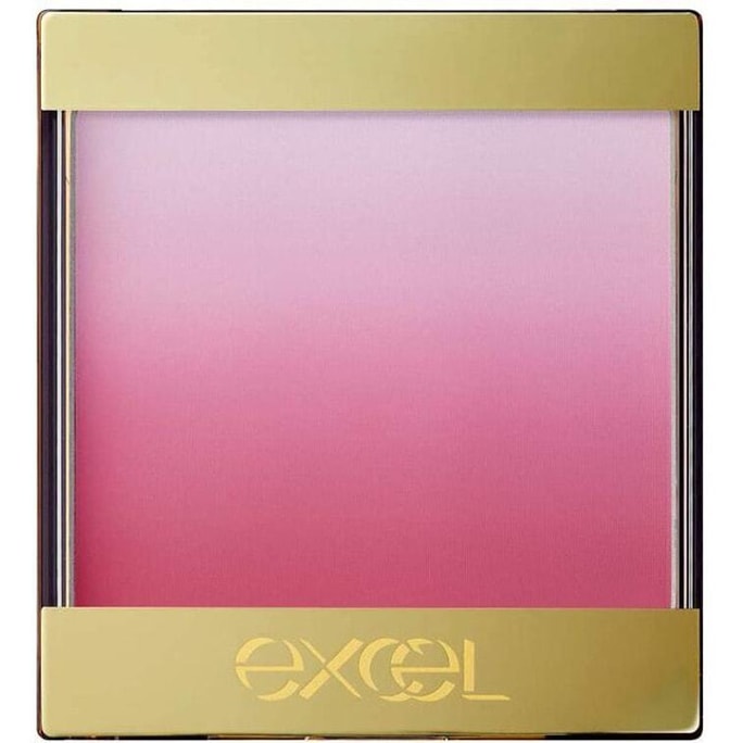 Japan SANA EXCEL Auratic Blush Highly Pigmented Gradation Blush #AB04 shy girl 8g