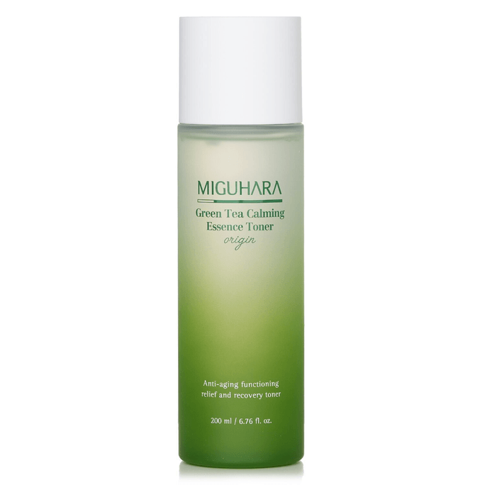 韩国 【香港直邮】  Miguhara咪咕哈啦  绿茶镇静精华爽肤水 200ml/6.76oz