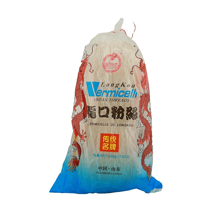 Vermicelles LongKou Traditionnels 17.6oz【Artisanat Traditionnel】【Texture Moelleuse】