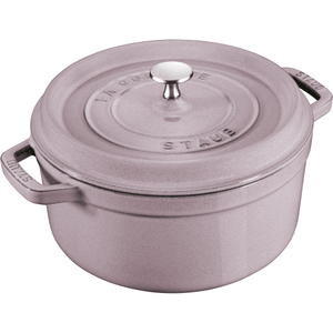 Cast Iron 7-qt Round Cocotte 7-qt / Lilac