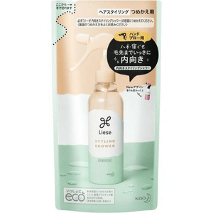 【日本直送】花王 リザンヌ スムージングヘアスプレー ジェル 詰め替えパック 180ml (日本) - くせ毛・ふわふわヘアに