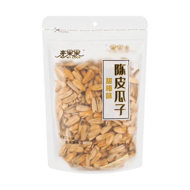 Orange Peel Flavored Sunflower Seeds 7.32 oz