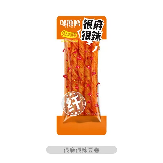 Bean rolls, bean skins, and spicy strips 4bag