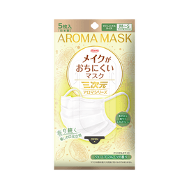 3D Mask Non-Smudge Fragrance Series Grapefruit 5 pcs 76g