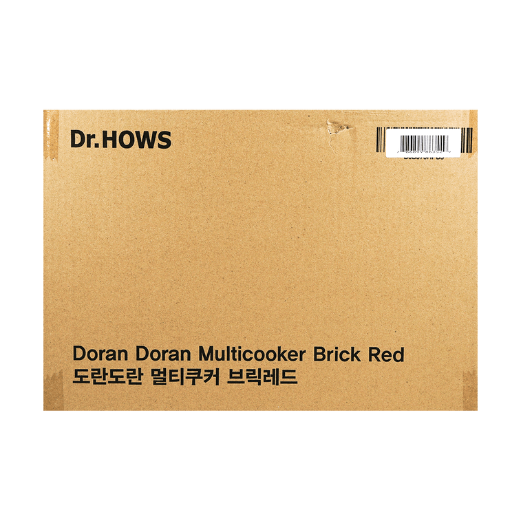 Doran Doran 3 in 1 Electric Skillet Multi Cooker Hot Pot Fryer Pan Griddle and Grill with Glass Lid Red 7