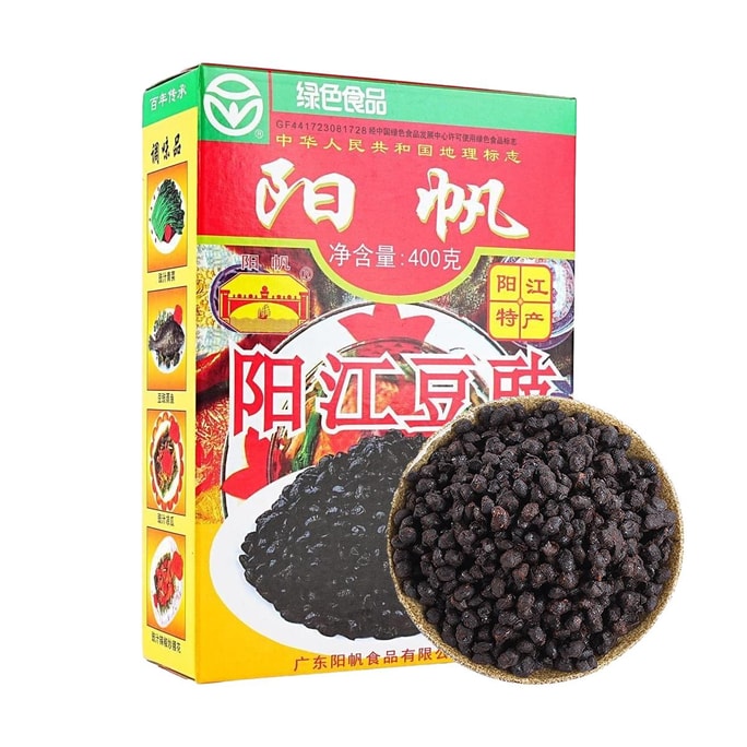 阳帆 阳江豆豉  400g【广东特产】【豉汁排骨炒菜用】