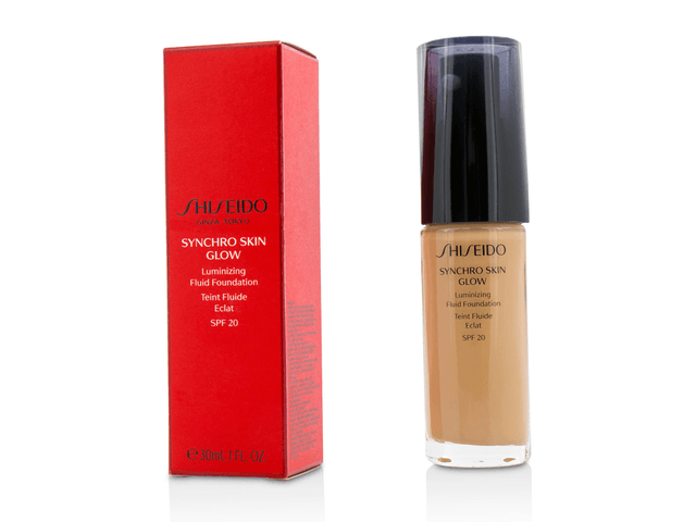 Shiseido Synchro Skin Glow Luminizing Fluid Foundation SPF 20