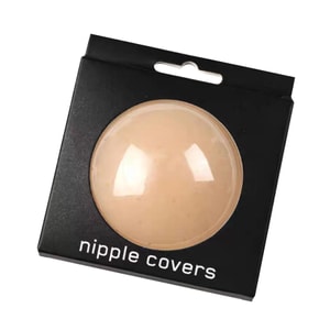 Watermoon Silicone Nipple Covers - Champagne 8cm 0.03cm Ultra Thin Adhesive & Reusable 1pair