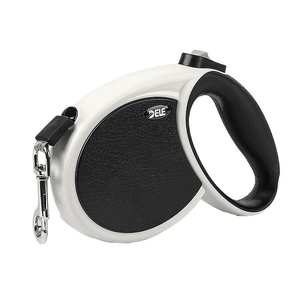 【中国直邮】 得乐 狗狗牵引绳自动可伸缩大型犬经典黑7m*1.4cm*1个