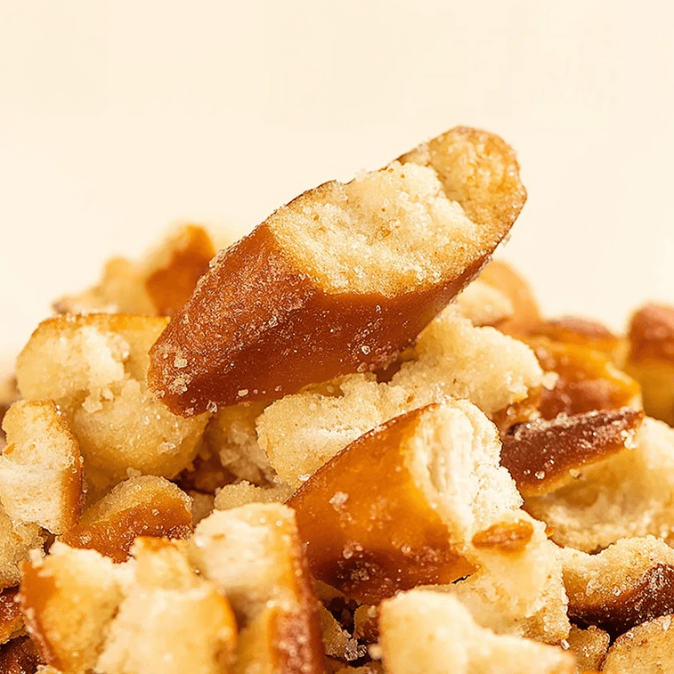 泸溪河 碱水面包丁 海盐焦糖味 35g【焦香酥脆 咸甜交织】【健康非油炸】【网红爆款零食】 3