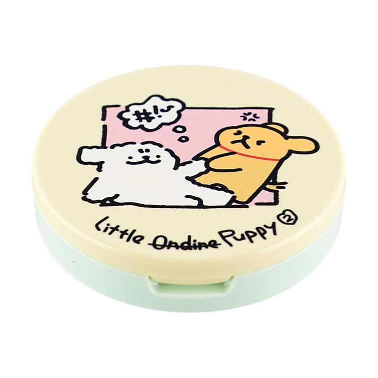 LITTLE ONDINE小奧汀 雙效亮澤立體高光盤 膏粉雙拼高光 #01 發光奶杏 柔軟奶橘 自然清透 全膚色【線條小狗聯名款】 6