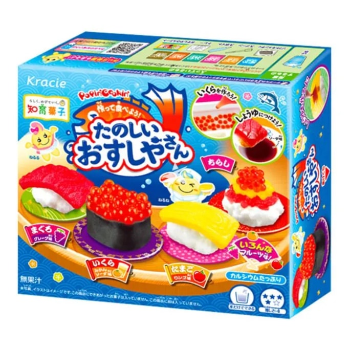 Kracie Poppin Cookin Fun Sushi Shop DIY Candy 28.5 g