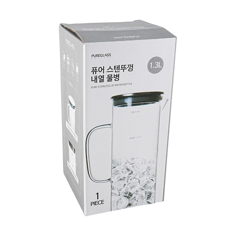 韩国ARTWARE 耐热高硼硅玻璃水壶水瓶 凉水壶 1300ml 7
