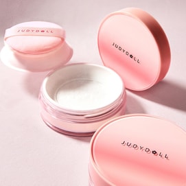 JUDYDOLL橘朵 轻雾柔焦蜜粉 轻透控油提亮定妆粉 补妆持妆 8g #00 透明色 哑光