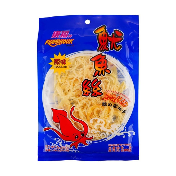 Shredded Squid Snack Original Flavor 2.01 oz