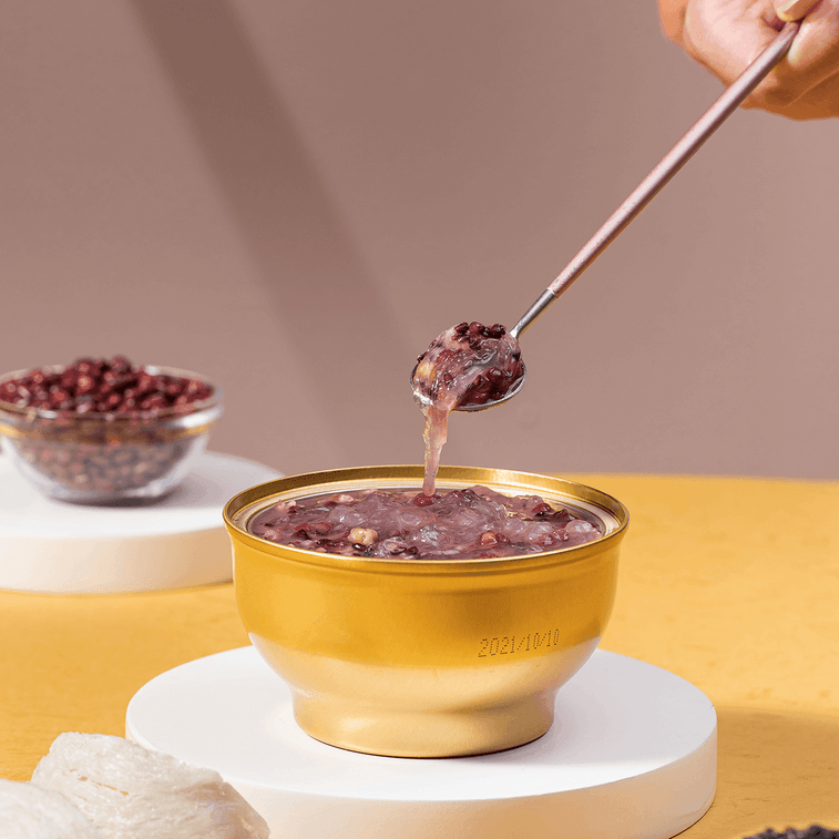 十二年夏天 燕窩粥 牛奶黑米口味 單碗裝 252g【即食免煮早餐代餐粥】 3