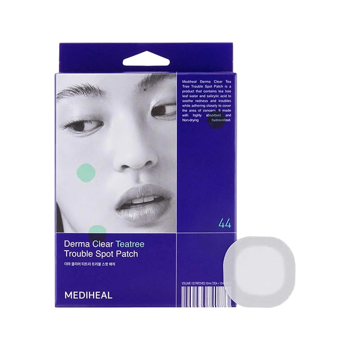 韩国 MEDIHEAL可莱丝 Derma Clear 茶树祛斑贴 祛粉刺