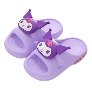 Sanrio Summer Children's Slippers For Outdoor Wear Cute Indoor Home Bath Non-Slip Slippers - Kuromi 32-33 Size 1 Pair