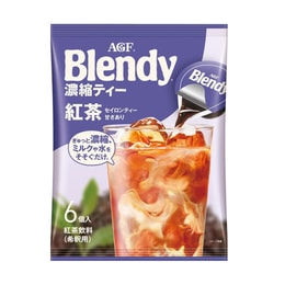 日本AGF Blendy 浓缩胶囊 红茶 6枚入