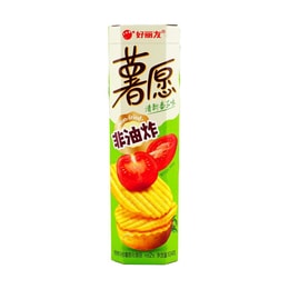 大陆版好丽友ORION 非油炸薯愿薯片 清新番茄味 2包入 104g 包装随机发送