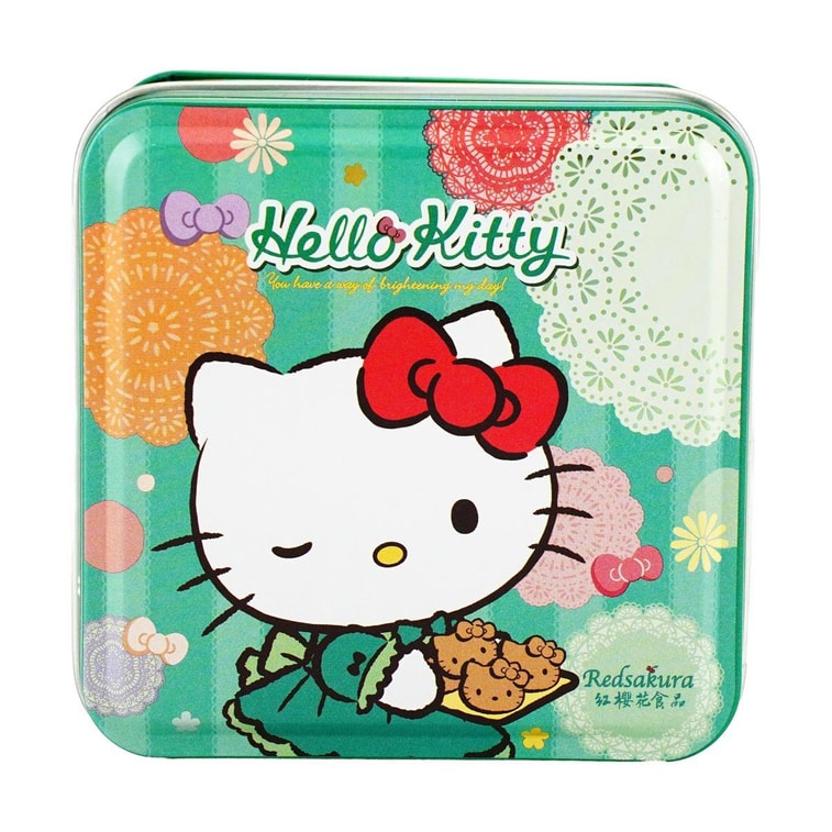 Sanrio Hello Kitty Earl Grey Cookies(Square Tin)(13gX5) 5
