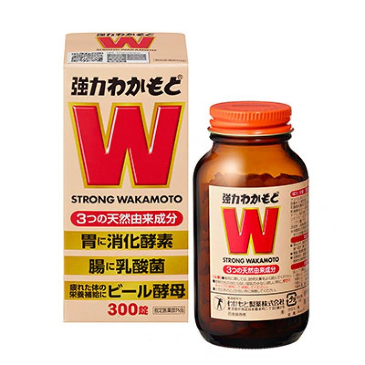 強力 納豆キナーゼ 300 日本直送品】WAKAMOTO 強力わかもと