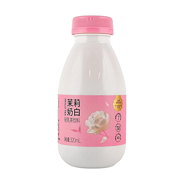 Thé au jasmin 10,82 oz * 6 paquets [Thé au jasmin primé + Lait cru de première qualité + Poudre de fromage danois] [Thé au lait viral] 5