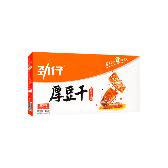 HUAWEN  Spiced Tofu Snack Numb & Spicy 400g