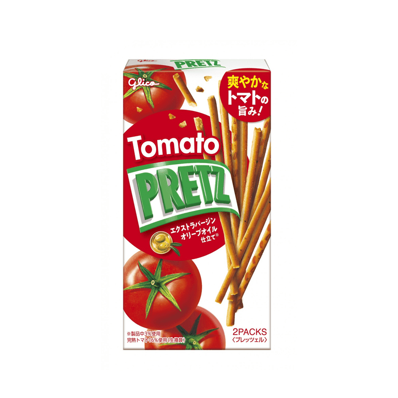 Glico Pocky Pretz Tomato Pretzels 53g - Yami.com