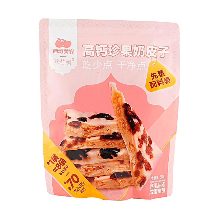 西域美农 欧若姆 高钙珍果奶皮子 310g【无花果+蔓越莓+西梅味】【配料干净 健康高蛋白】【内蒙古特产】 5