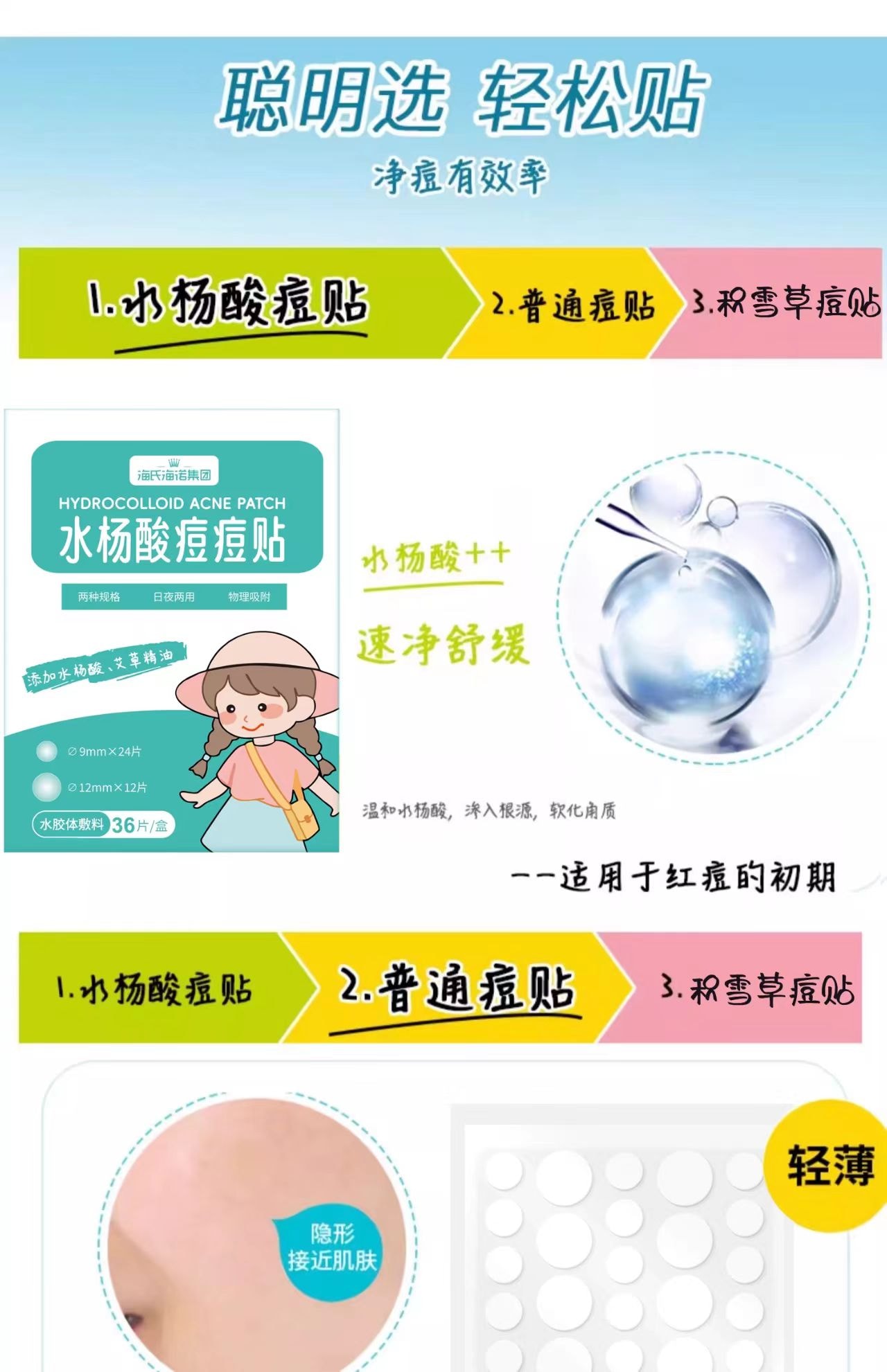 Gotu Kola  Acne Stick 36 Pcs