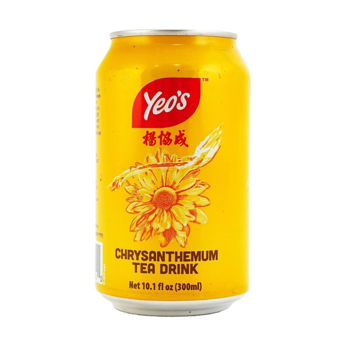 新加坡YEO'S楊協成 無添加菊花茶飲料 罐裝 300m 夏日必備 冰鎮更好喝