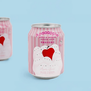 Aaaaapple 苹果茉莉花果汁 238ml【延安红富士苹果汁】【低卡0蔗糖配料干净】【清甜幽香】