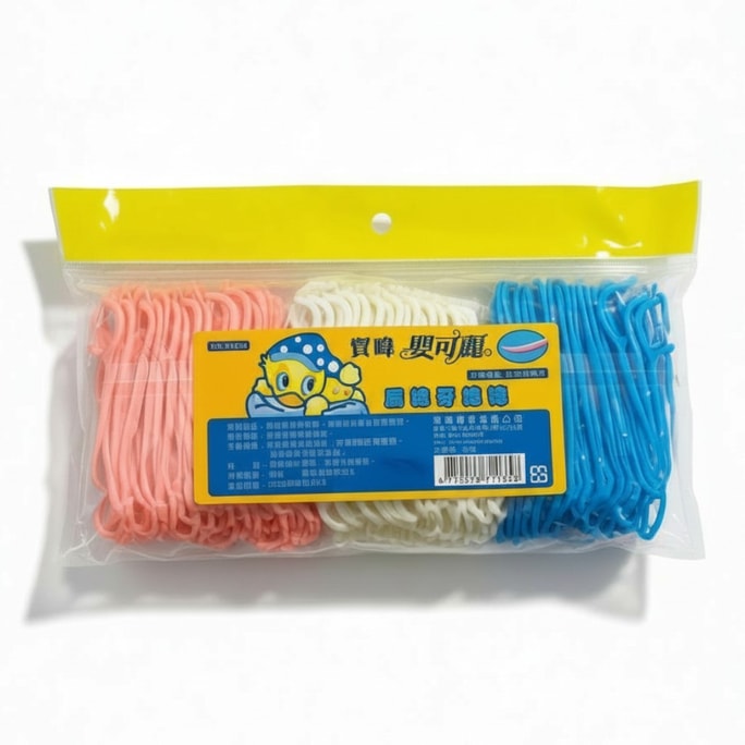 【台灣直郵】 貿暐 嬰可麗 300支補充包牙線棒(PX-71135)